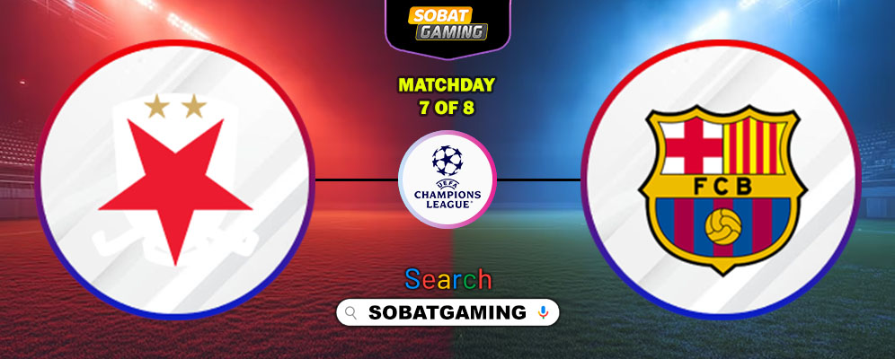 Slavia Prague Vs Barcelona 22 Januari 2026
