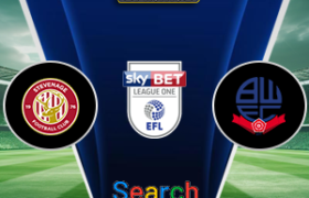 Stevenage Vs Bolton Wanderers 21 Januari 2026