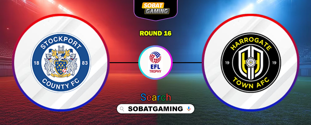 Stockport County Vs Harrogate Town 14 Januari 2026