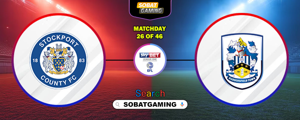 Stockport County Vs Huddersfield Town 10 Januari 2026