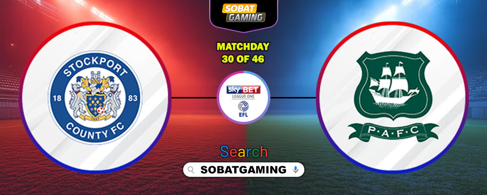 Stockport County Vs Plymouth Argyle 31 Januari 2026