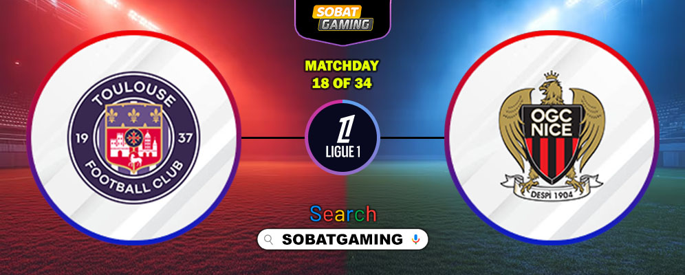 Toulouse Vs Nice 18 Januari 2026
