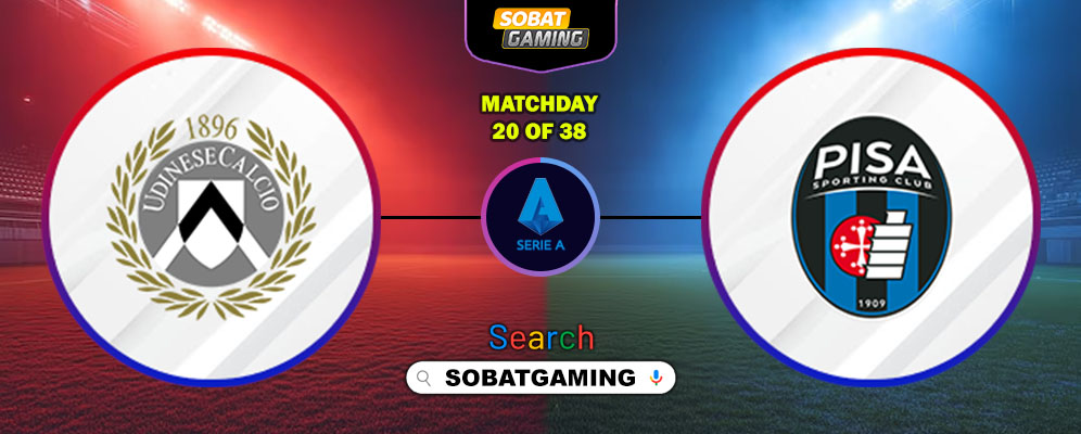 Udinese Vs Pisa 10 Januari 2026