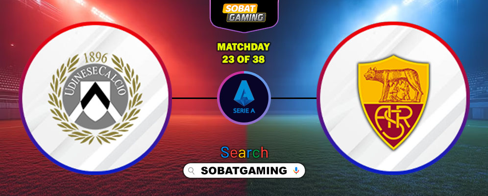 Udinese Vs Roma 03 Februari 2026