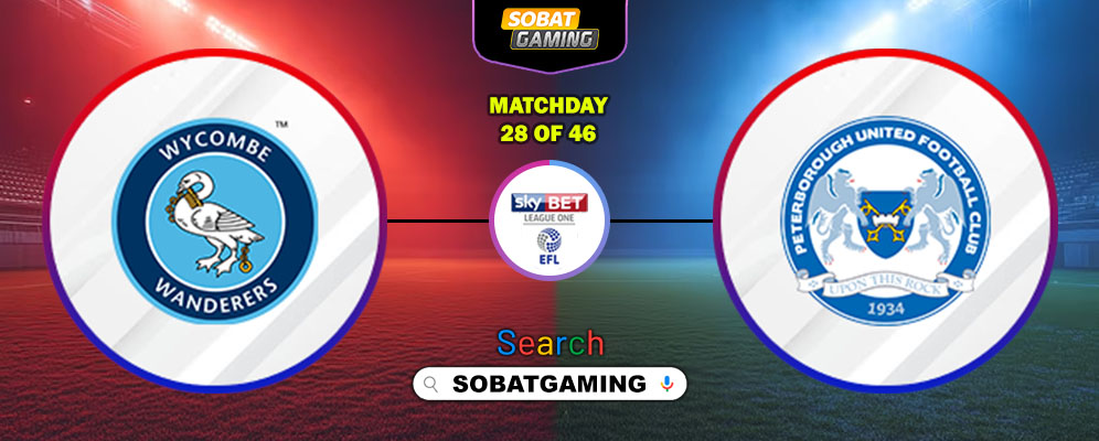 Wycombe Wanderers Vs Peterborough United 24 Januari 2026