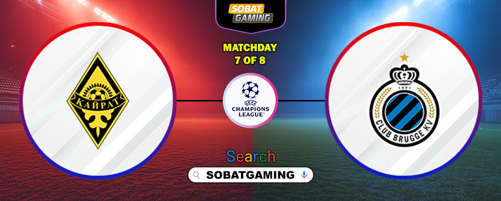 kairat Almaty Vs Club Brugge 20 Januari 2026