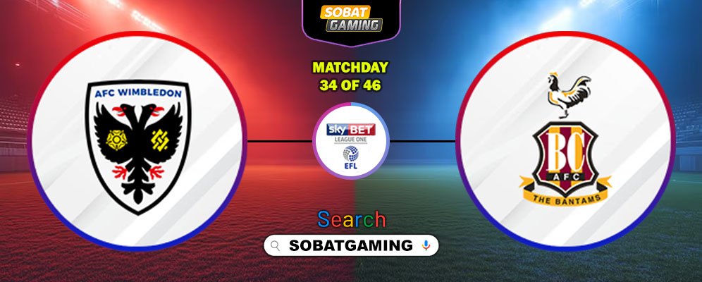 AFC Wimbledon Vs Bradford City 21 Februari 2026