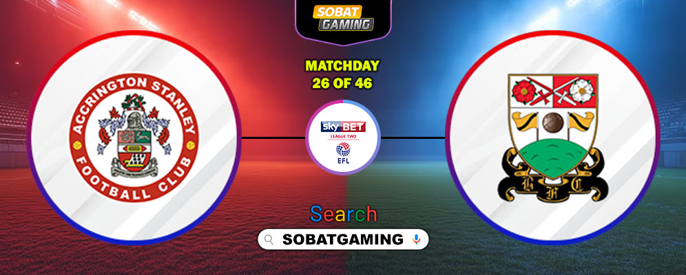 Accrington Stanley Vs Barnet 25 Februari 2026