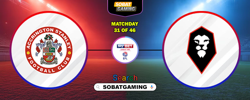Accrington Stanley Vs Salford City 06 Februari 2026