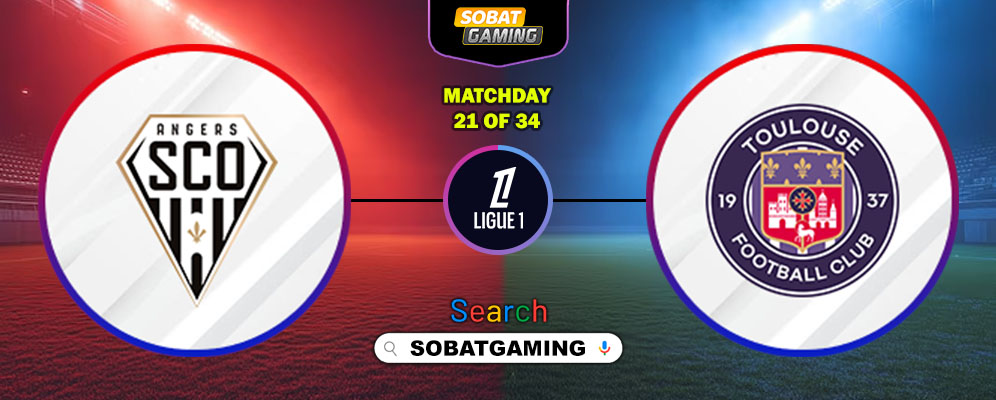 Angers Vs Toulouse 08 Februari 2026