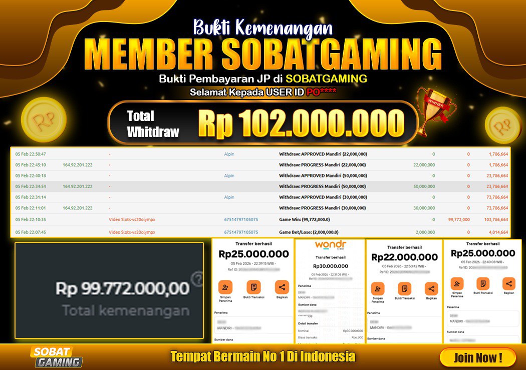 BUKTI JP 06 FEBRUARI 2026 LUNAS RP. 102.000.000,-