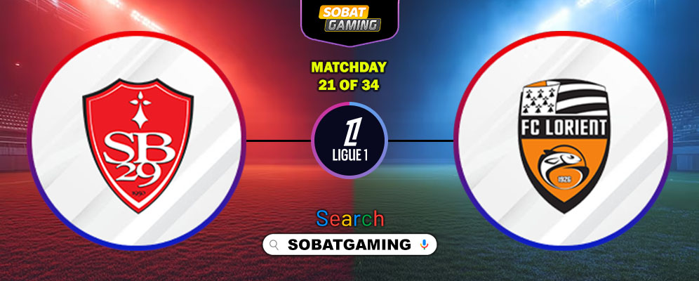 Brest Vs Lorient 08 Februari 2026