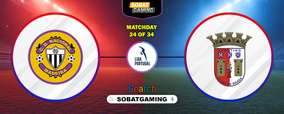 CD Nacional Vs Braga 01 Maret 2026