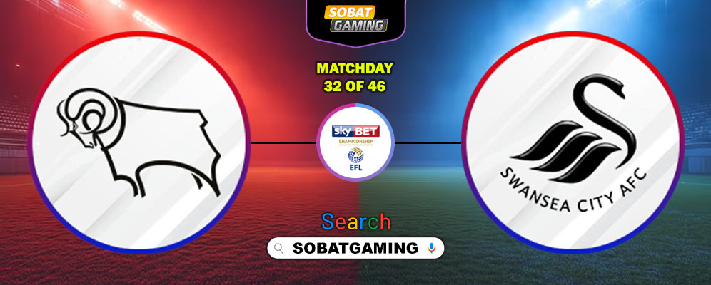 Derby County Vs Swansea City 14 Februari 2026