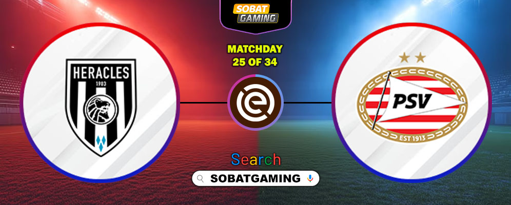 Heracles Vs PSV Eindhoven 01 Maret 2026