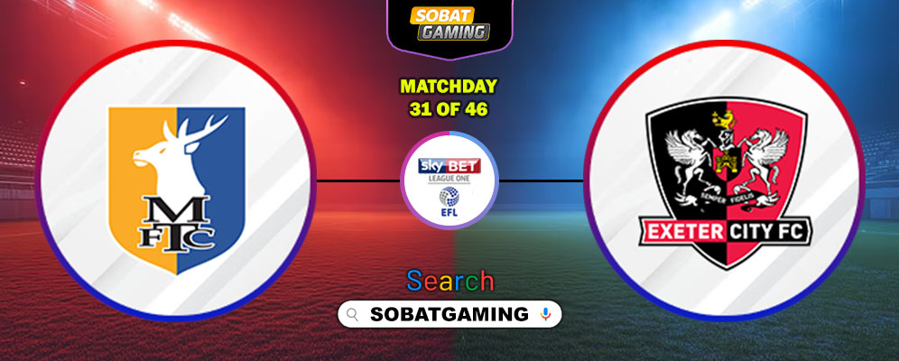 Mansfield Town Vs Exeter City 07 Februari 2026