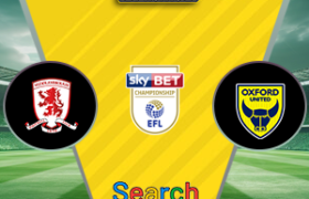 Middlesbrough Vs Oxford United 21 Februari 2026