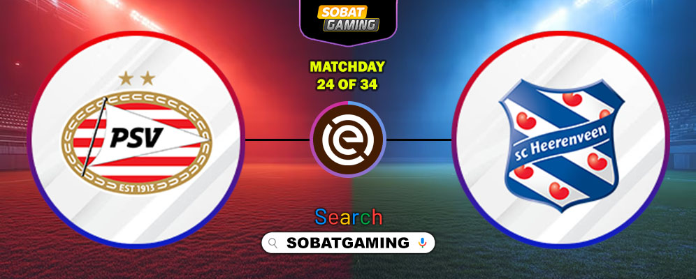 PSV Eindhoven Vs SC Heerenveen 22 Februari 2026