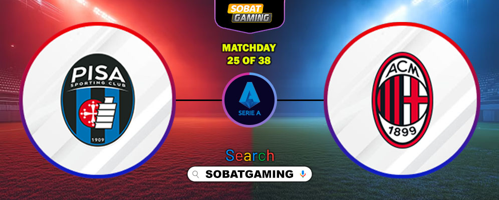 Pisa Vs AC Milan 14 Februari 2026