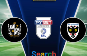 Port Vale Vs AFC Wimbledon 04 Februari 2026