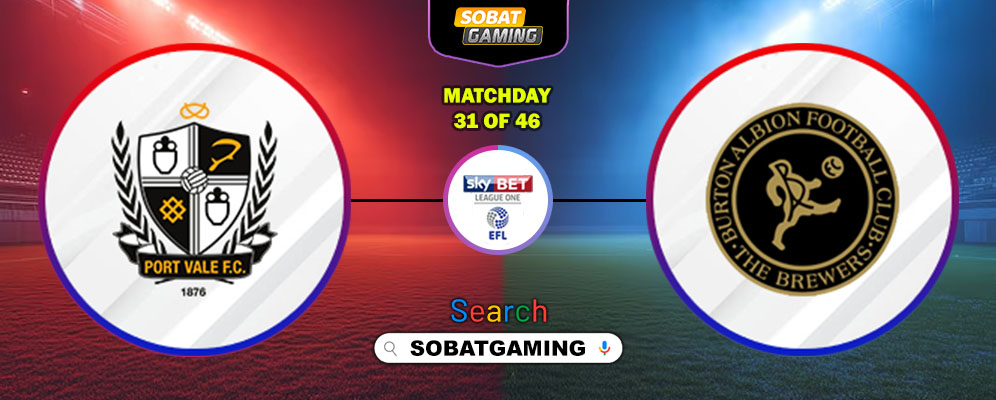 Port Vale Vs Burton Albion 07 Februari 2026
