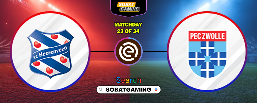 SC Heerenveen Vs PEC Zwolle 15 Februari 2026