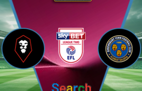 Salford City Vs Shrewsbury Town 25 Februari 2026