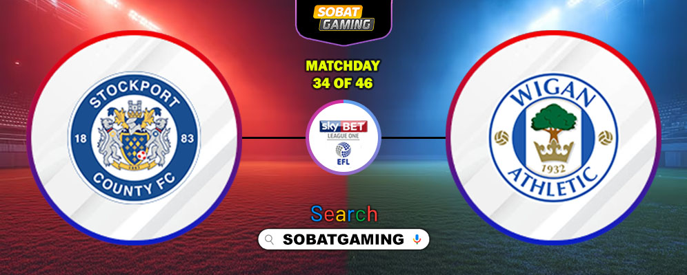 Stockport County Vs Wigan Athletic 21 Februari 2026