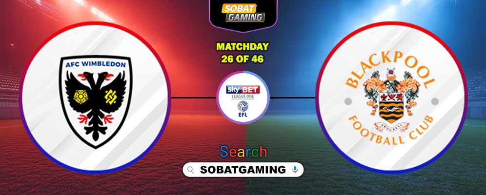 AFC Wimbledon Vs Blackpool 12 Maret 2026