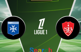 Auxerre Vs Brest 22 Maret 2026