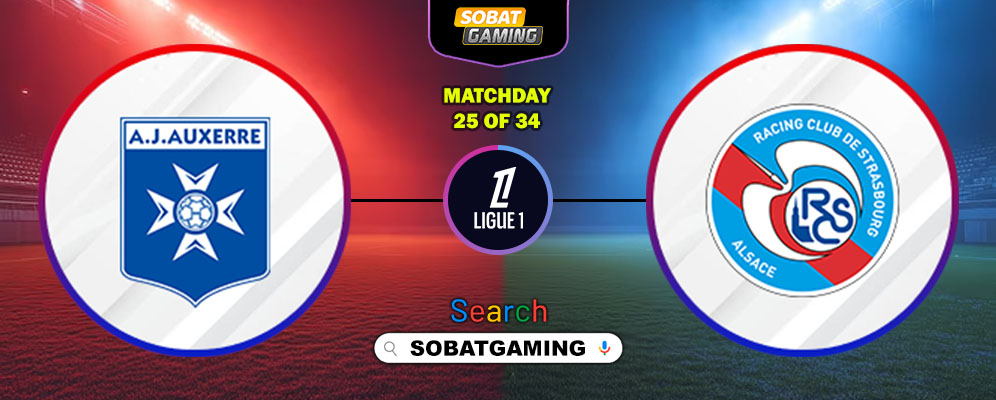 Auxerre Vs Strasbourg 08 Maret 2026