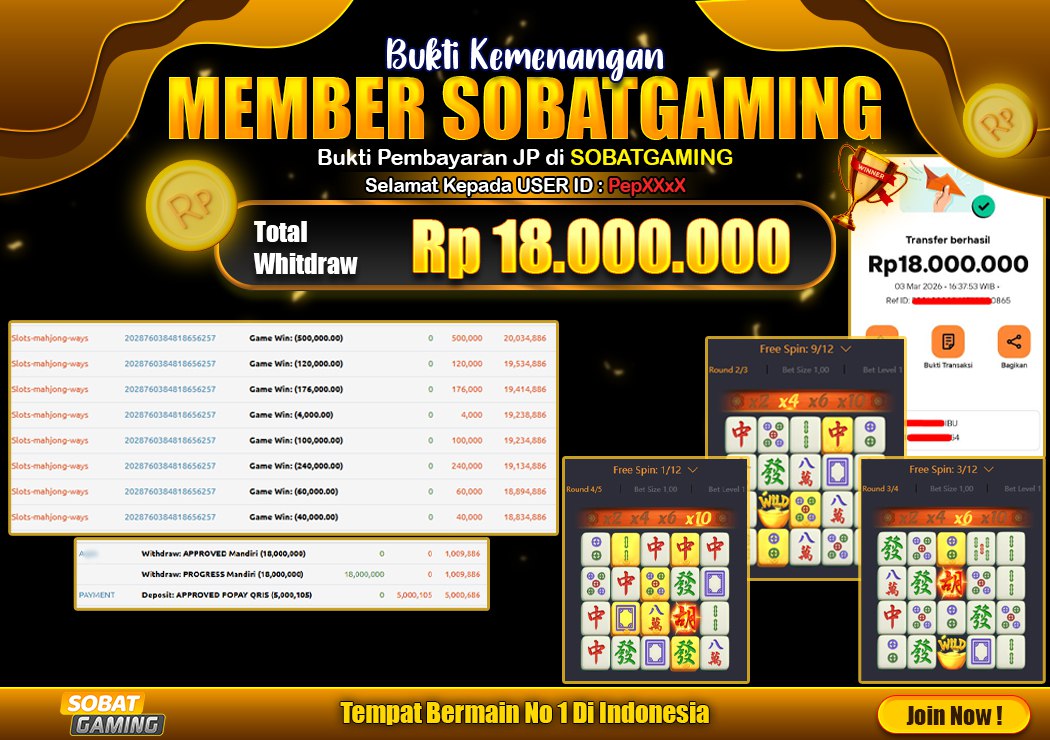 BUKTI JP 03 MARET 2026 LUNAS RP. 18.000.000,-