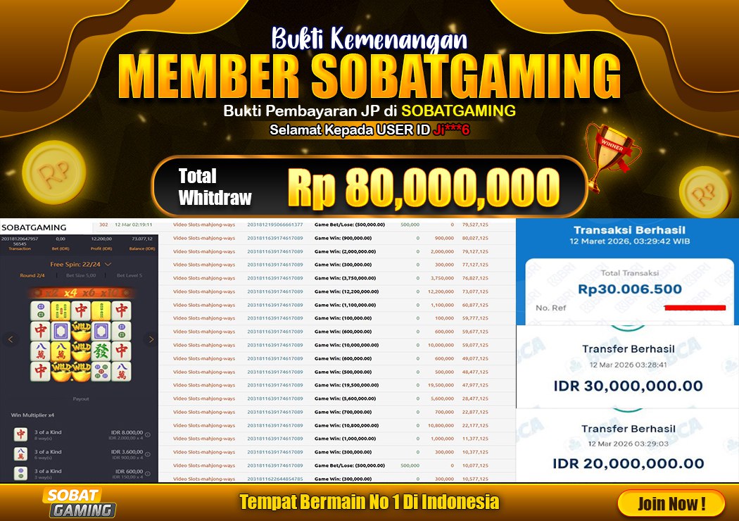 BUKTI JP 12 MARET 2026 LUNAS RP. 80.000.000,-