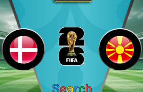 Denmark Vs North Macedonia 27 Maret 2026