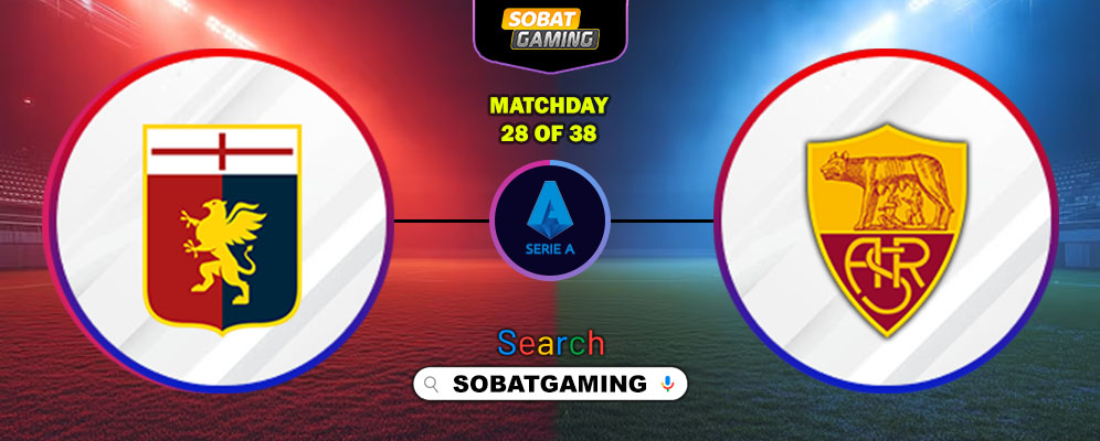 Genoa Vs Roma 09 Maret 2026