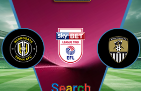 Harrogate Town Vs Notts County 28 Maret 2026