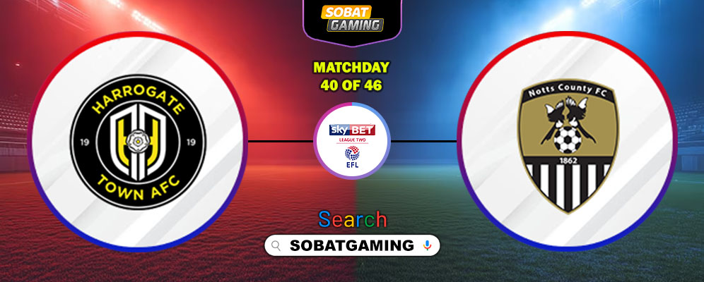 Harrogate Town Vs Notts County 28 Maret 2026