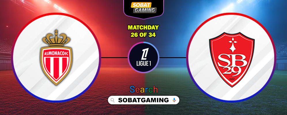 Monaco Vs Brest 15 Maret 2026