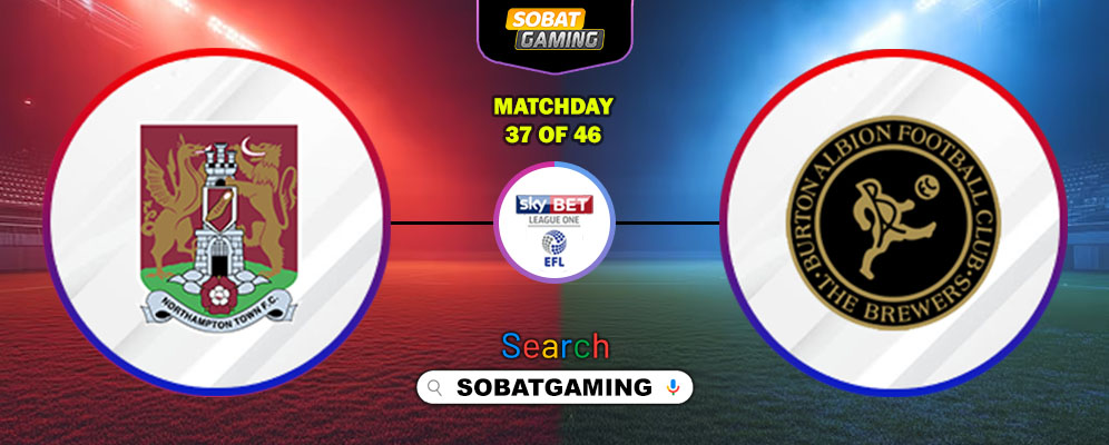 Northampton Town Vs Burton Albion 14 Maret 2026