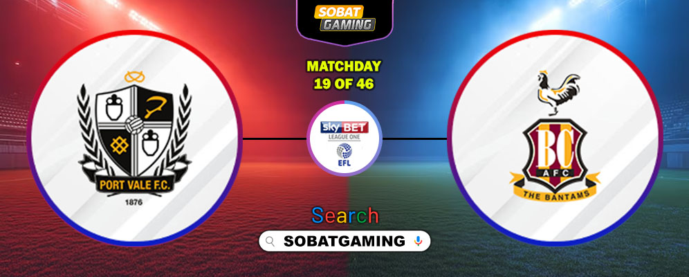 Port Vale Vs Bradford City 12 Maret 2026