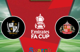 Port Vale Vs Sunderland 08 Maret 2026