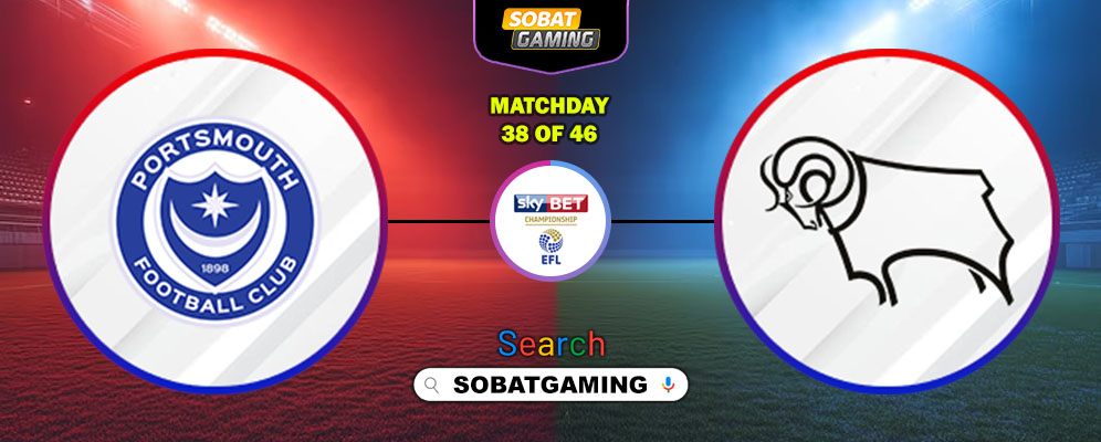 Portsmouth Vs Derby County 17 Maret 2026