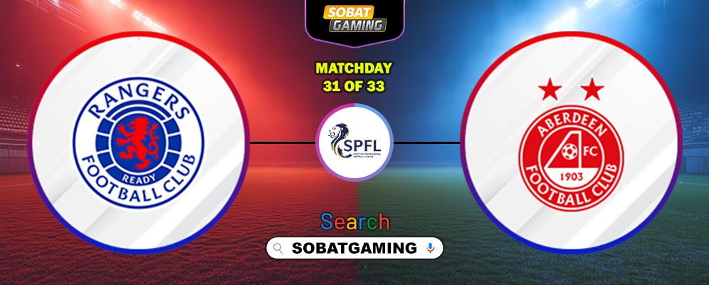 Rangers Vs Aberdeen 22 Maret 2026