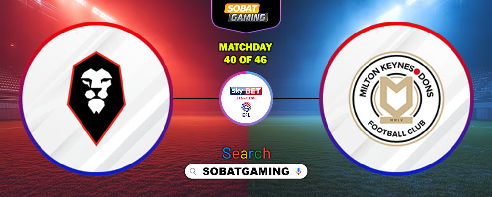 Salford City Vs Milton Keynes Dons 28 Maret 2026