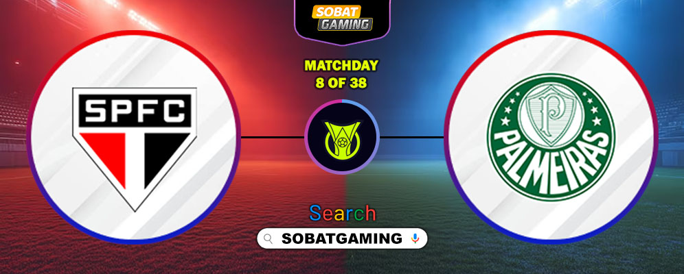 Sao Paulo Vs Palmeiras 22 Maret 2026