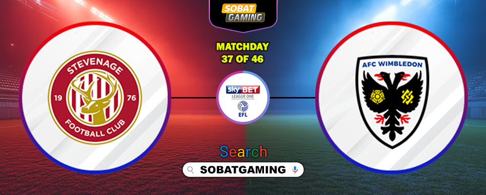 Stevenage Vs AFC Wimbledon 14 Maret 2026