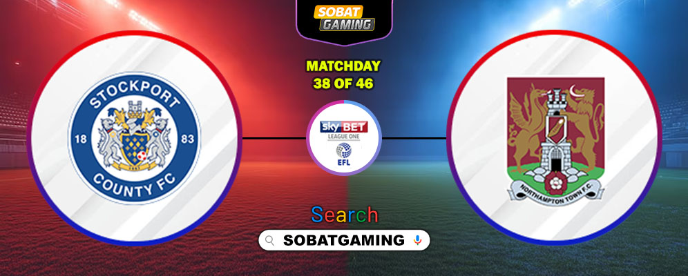 Stockport County Vs Northampton Town 18 Maret 2026