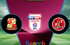 Swindon Town Vs Fleetwood Town 28 Maret 2026