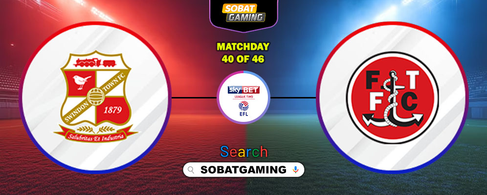 Swindon Town Vs Fleetwood Town 28 Maret 2026