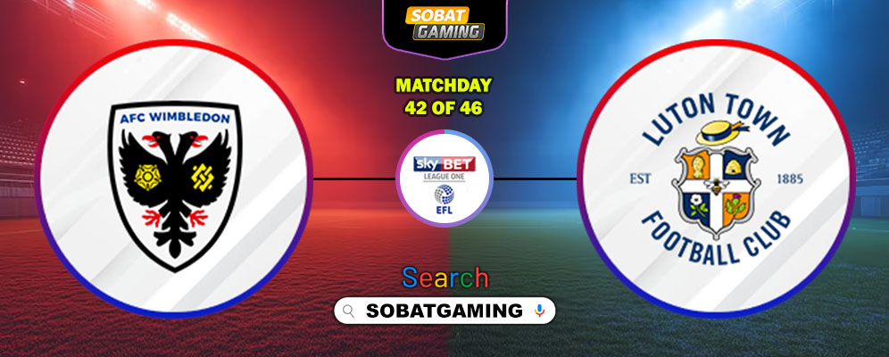 AFC Wimbledon Vs Luton Town 06 April 2026